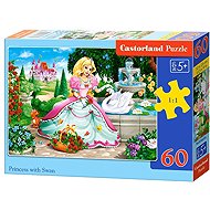 Castorland Princess with a Swan 60 pieces - Jigsaw Puzzle