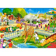 Castorland Visit to the Zoo 60 pieces - Jigsaw Puzzle