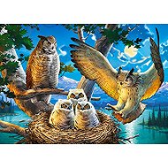 Castorland Owl Family 180 pieces - Jigsaw Puzzle