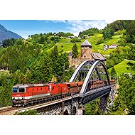 Castorland Train on the Bridge 500 pieces - Jigsaw Puzzle