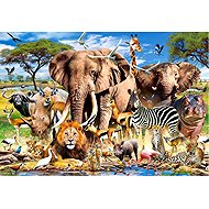 Castorland Animals from the savannah 260 pieces - Jigsaw Puzzle