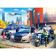 Castorland Police Station 100 pieces - Jigsaw Puzzle