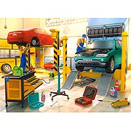 Castorland Car Service 100 pieces - Jigsaw Puzzle