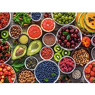 CASTORLAND Puzzle A table full of superfoods 2000 pieces - Jigsaw Puzzle