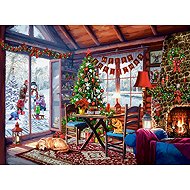 CASTORLAND Puzzle Christmas Cottage 2000 pieces - Jigsaw Puzzle