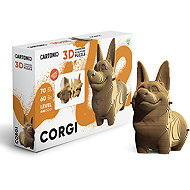 Cartonic Corgi, 70 Pieces - 3D Puzzle