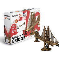 Cartonic Golden Gate, 63 Pieces - 3D Puzzle