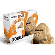 Cartonic Gorilla, 116 pieces - 3D Puzzle