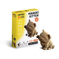 Cartonic Maneki Cat, 77 Pieces - 3D Puzzle