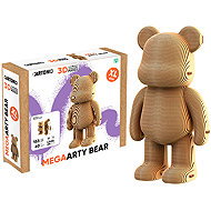 Cartonic Mega Arty Bear, 153 pieces - 3D Puzzle