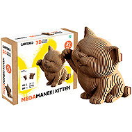 Cartonic Mega Maneki Kitten, 93 Pieces - 3D Puzzle