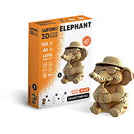 Cartonic Elephant, 103 pieces - 3D Puzzle