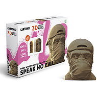 Cartonic Speak No Evil, 100 pieces - 3D Puzzle