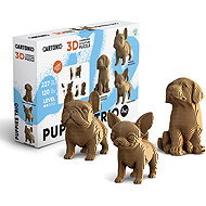 Cartonic Three Puppies, 227 Pieces - 3D Puzzle