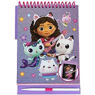 Cerda Gabby Dollhouse Scratch Book Set - Scratch Pictures