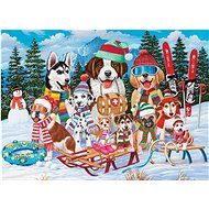 Cobble Hill Puzzle Snow Day 500 pieces - Jigsaw Puzzle