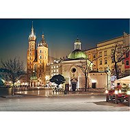 CHERRY PAZZI Royal Market Square in Krakow, Poland 1000 pieces - Jigsaw Puzzle