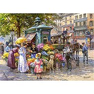 CHERRY PAZZI Flower Market 1000 pieces - Jigsaw Puzzle