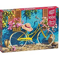 CHERRY PAZZI Yellow bike 1000 pieces - Jigsaw Puzzle