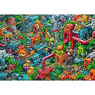 GRAPHICS Art Collection: Puzzle Robotopia 1000 pieces - Jigsaw Puzzle