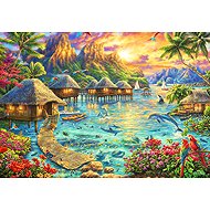 GRAPHICS Art Collection: Puzzle Tropical Oasis 1000 pieces - Jigsaw Puzzle
