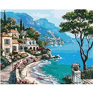 ASTRA Italské prázdniny, plátno na rámu 50 × 40 cm - Painting by Numbers