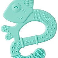 CHICCO Super Soft Chameleon Silicone Teether Blue 2 m+ - Baby Teether