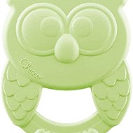 CHICCO Eco+ Owly Owl Teether green 3 m+ - Baby Teether