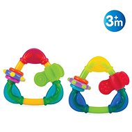 NUBY Triangle Rattle 3 m+ - Baby Rattle