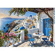 CHERRY PAZZI Santorini Blues 1000 pieces - Jigsaw Puzzle