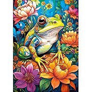 CHERRY PAZZI Flower Frog 1000 pieces - Jigsaw Puzzle