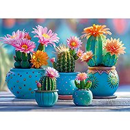 CHERRY PAZZI Blooming Cactus Fireworks 1000 pieces - Jigsaw Puzzle