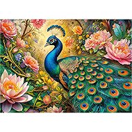 CHERRY PAZZI Peacock in Paradise 1000 pieces - Jigsaw Puzzle
