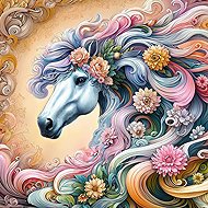CHERRY PAZZI Dream Horse 1000 pieces - Jigsaw Puzzle