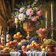 CHERRY PAZZI Baroque table 2000 pieces - Jigsaw Puzzle