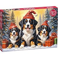CHERRY PAZZI Puppies on Vacation 1000 pieces - Jigsaw Puzzle