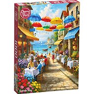 CHERRY PAZZI Street with Umbrellas 1000 pieces - Jigsaw Puzzle