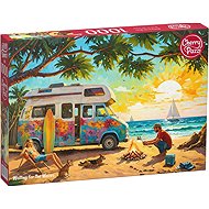 CHERRY PAZZI Waiting for the Waves 1000 pieces - Jigsaw Puzzle