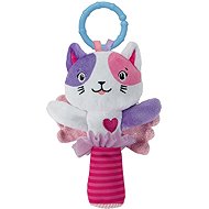 Clementoni BABY Kitty plush rattle - Baby Rattle