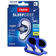 Alpine SleepDeep 3 páry špuntů do uší, vel S, M, L - Earplugs