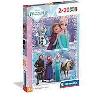 CLEMENTONI Ice Kingdom Puzzle 2x20 pieces - Jigsaw Puzzle