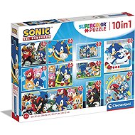 Clementoni Puzzle Sonic the Hedgehog 10-in-1 - Jigsaw Puzzle
