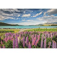 Clementoni Puzzle Lupins at Lake Tekapo 1500 Pieces - Jigsaw Puzzle