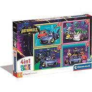 Clementoni Puzzle Batwheels 4-in-1 (12+16+20+24 Pieces) - Jigsaw Puzzle