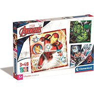 Clementoni Puzzle Avengers 3 × 48 dílků - Jigsaw Puzzle