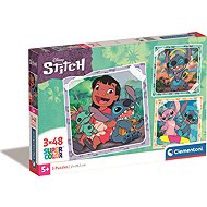 Clementoni Puzzle Stitch 3 × 48 dílků - Jigsaw Puzzle