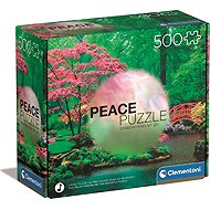 Clementoni Peace Puzzle: Soothing Raindrops 500 Pieces - Jigsaw Puzzle