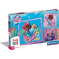 Clementoni Ariel Puzzle 3×48 Pieces - Jigsaw Puzzle