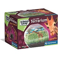 CLEMENTONI Mini terárium Žirafa - Experiment Kit