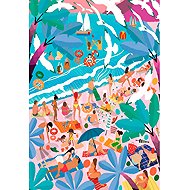 CLEMENTONI Sunday at the Beach Puzzle 1000 pieces - Jigsaw Puzzle